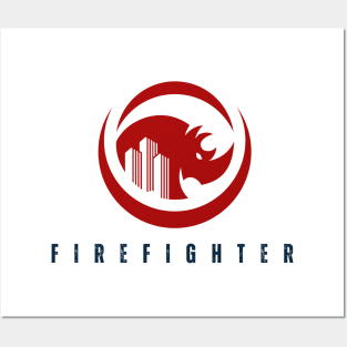 Firefighter gift Posters and Art